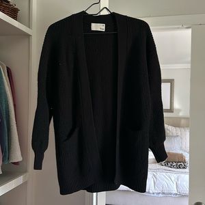Aritzia Black Cardigan